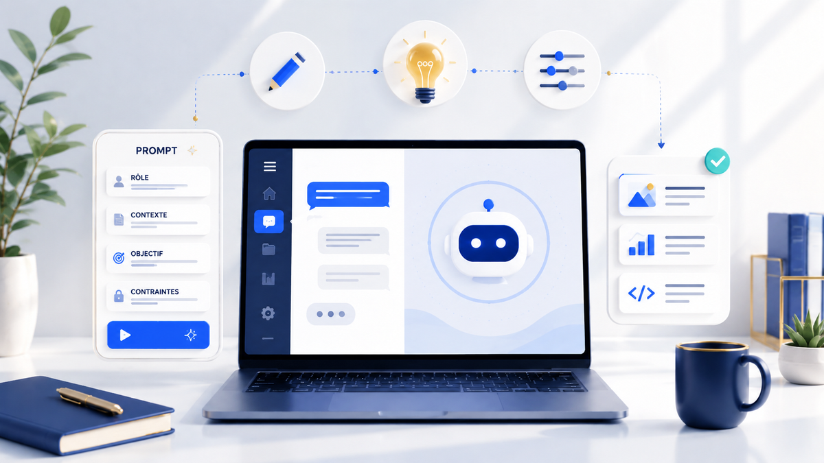 Intelligence artificielle : guide pour débuter et utiliser l’IA au quotidien