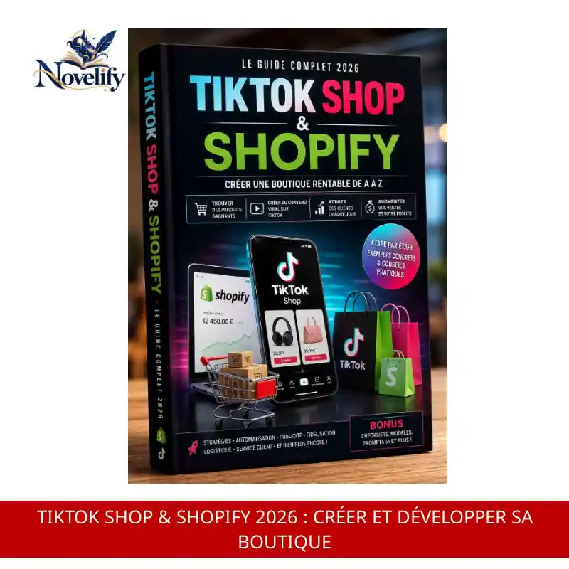 TikTok Shop & Shopify 2026 : cr&eacute;er et d&eacute;velopper sa boutique by@Outfy